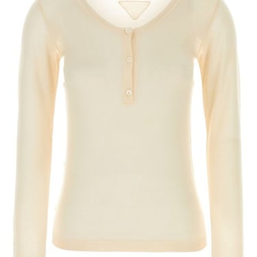 Prada Woman Skin Pink Cashmere Blend Sweater