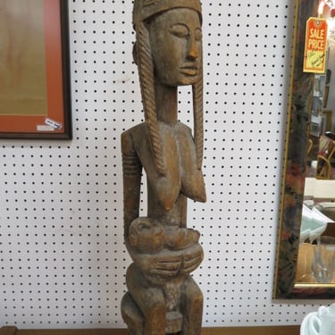 Vintage Antique African Malinke Wood Figure