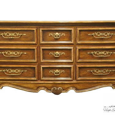 DREXEL HERITAGE Brittany Collection Country French Provincial Style 66" Triple Dresser 206-132 