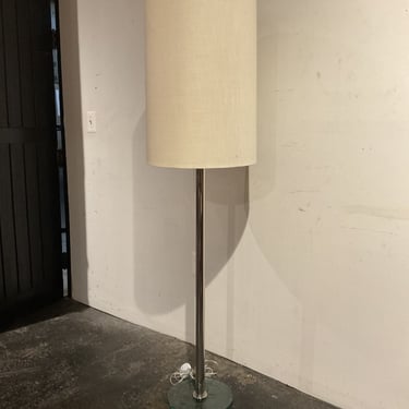 Modern Floor Lamp with Glass Base