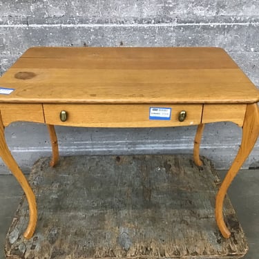 Sexy Leg Oak Library Table (Seattle)