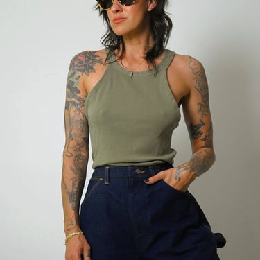 Olive Military Issue Tank Top
