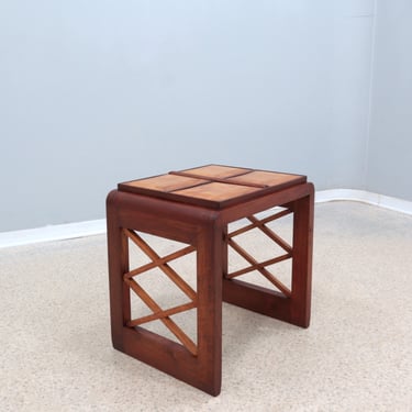 Maurizio Tempestini side table / stool 1940s 