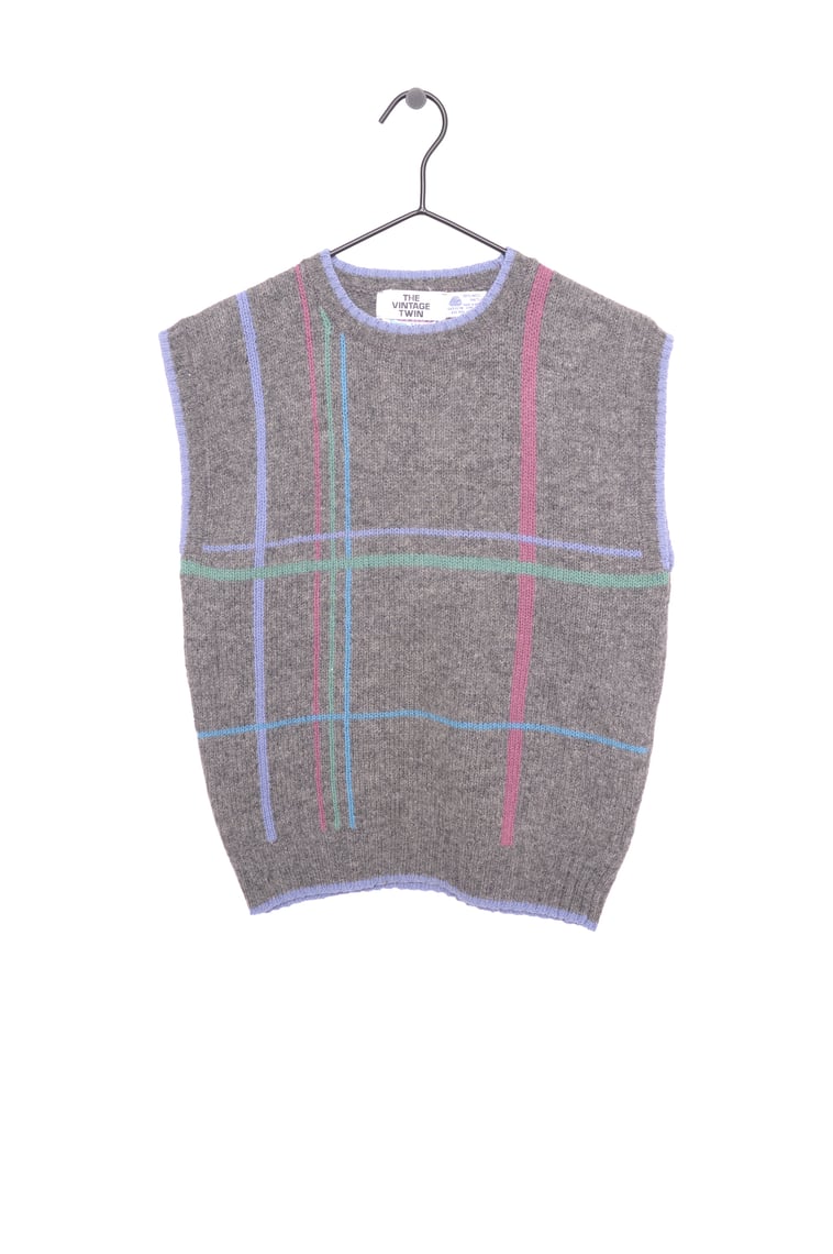1980s Striped Wool Sweater Vest | The Vintage Twin | Manhattan - New ...