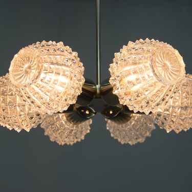 Mid-Century Chandelier by Kamenicky Senov, 1970s 