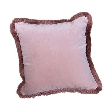 Velvet Pink Pillow