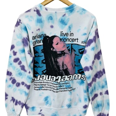 Ariana Grande 2019 Sweetener World Tour Tye Dye Crewneck Sweatshirt XL