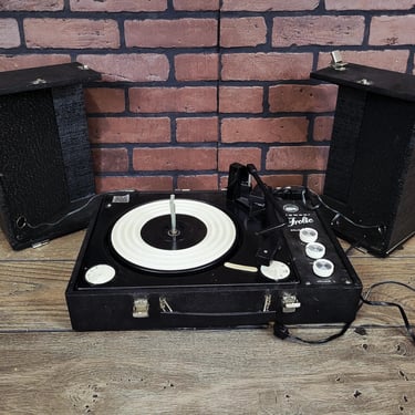 Webor Frolic Portable Record Player 