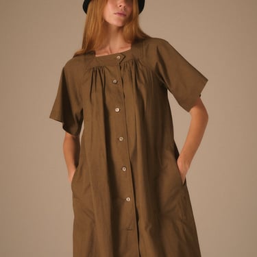 Issey Sport Cotton Smock Dress