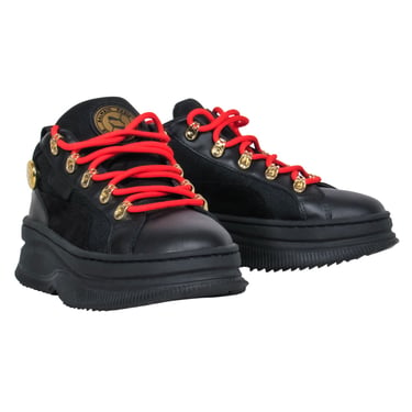 Balmain x Puma - Black w/ Red Lace Sneaker Sz 6