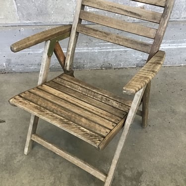 Folding Teak Patio Chair (Seattle)