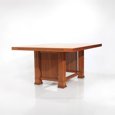Frank Lloyd Wright Rectangle Dining Table Husser 615 
