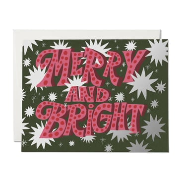 Sparkling Merry Holiday Greeting Card