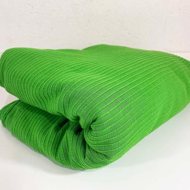 Vintage Cannon Green Bedspread Full Forest Kelly Blanket Retro Throw Twin Peaks Cabin Rustic Lodge 1950s 60s 1960s Bed Spread Solid Ribbed 
