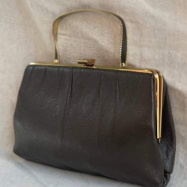 leather handbag, coffee