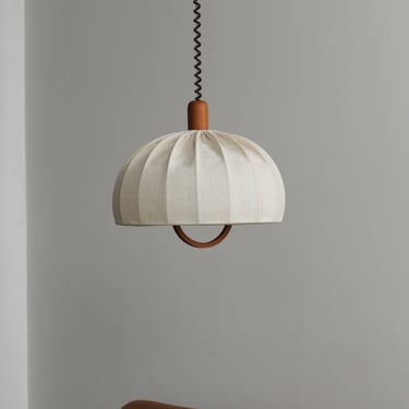 Teak Pendant Lamp by Domus