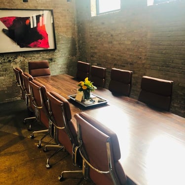 Large Conference Table - Recycled Wood Table  - Dining Room Wood Table 