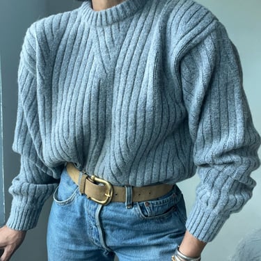 vintage 90s Italian Armani wool textured sweater 
