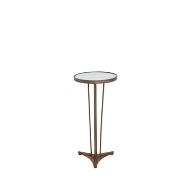 Art Deco Brass Side Table 