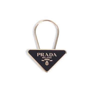 Prada Women Prada Steel Keyring