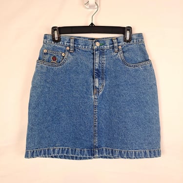 Vintage 90s Tommy Hilfiger Denim Skirt 