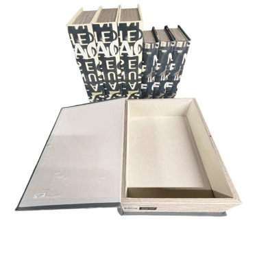 Set of 9 Book Storage Boxes  JC155-9