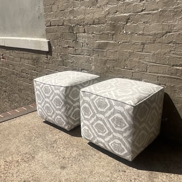 Square Footstool, Made in USA