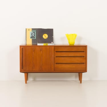 Scandinavian teak sideboard attr. to Nils Jonsson, Sweden 1960s 