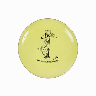 William Steig Enameled Plate 