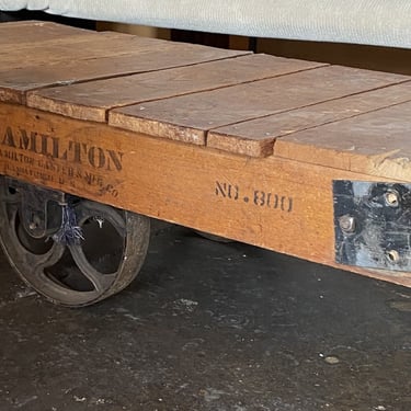 Hamilton Caster and MFG Rolling Industrial Cart