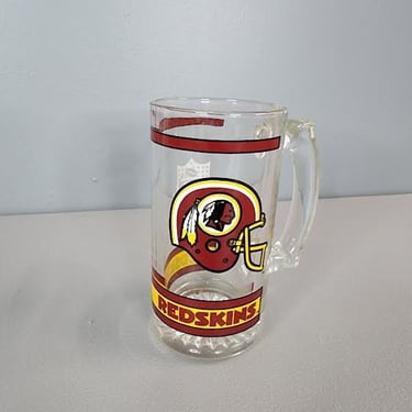 Vintage NFL Football Washington Redskins Beer Mug 