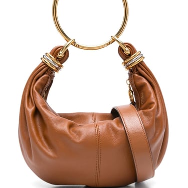 Chloé Women Bracelet Hobo Small Leather Bag