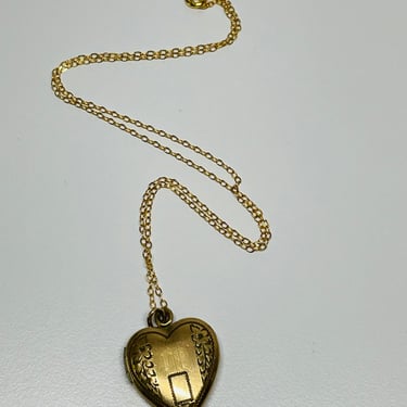 Heart Gold Filled Locket