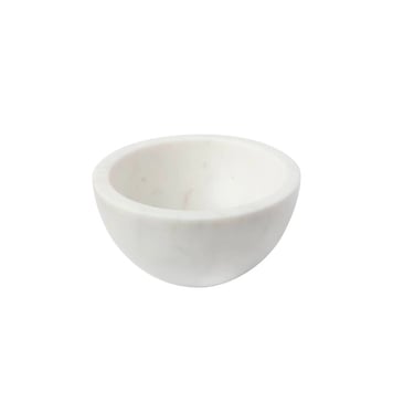 Small White Marble Bowl