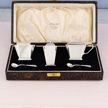 1955 Sterling Cruet Set