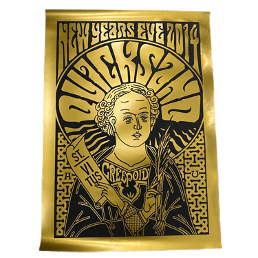 Quicksand "New Years Eve 2014" St. Vitus Brooklyn Poster