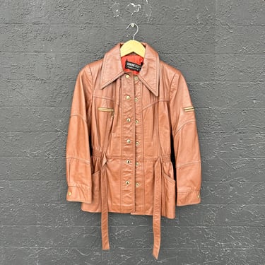 Caramel Leather Jacket