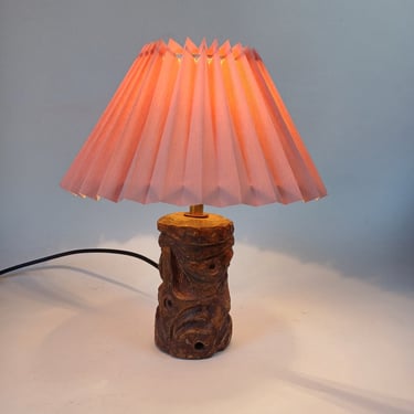 Small Brutalist Ceramic Lamp