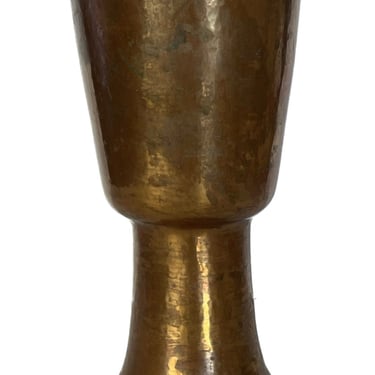 Vintage Copper Tumbler, Tall Copper Cup, Copper Goblet, Metal Cup, Metal Goblet, Decorative Cup, Copper Decor, Metal Tumbler, Wine Goblet 