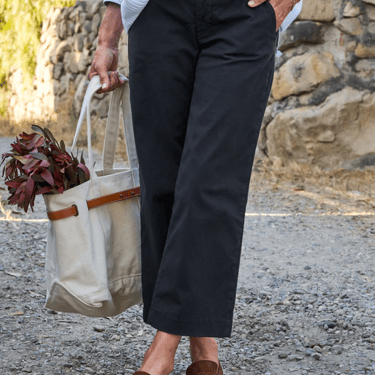 Frank & Eileen | Westport Wide Leg Trouser | Italian Performance Twill