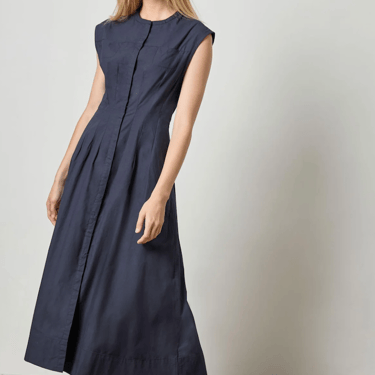 Lilla P | Sleeveless Seamed Maxi Dress