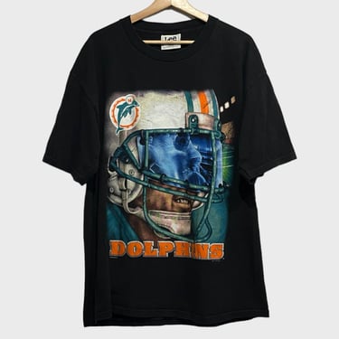 Vintage 1996 Miami Dolphins Helmet Tee Shirt XL