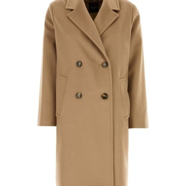 Weekend Max Mara Woman Beige Wool Zum Coat