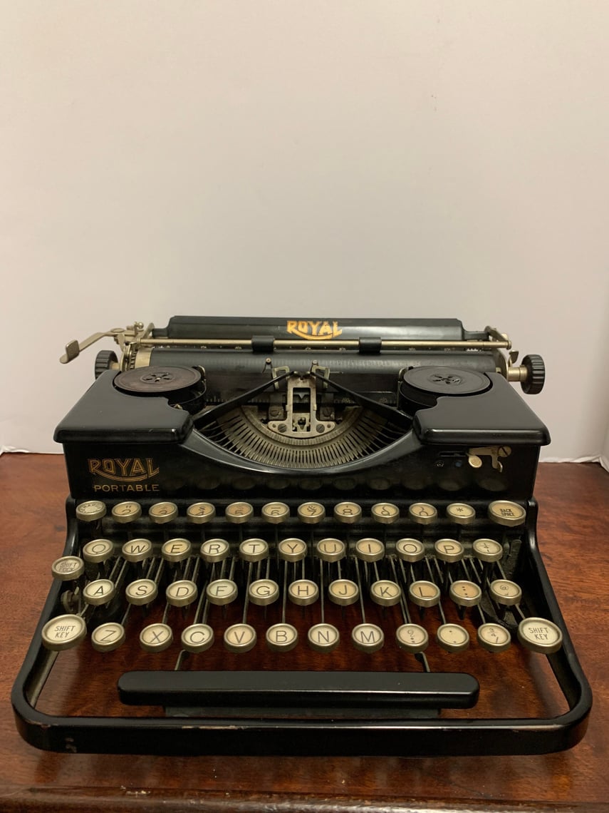 1940s Royal Portable Typewriter | MOB Vintage | Kensington - Washington, DC