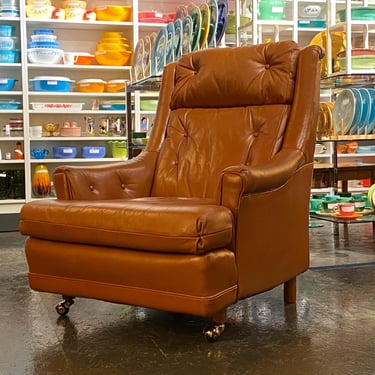 Highback Lounge Chair by Flexsteel for their Americana Line, Circa 1970s - *Please ask for a shipping quote before you buy. 