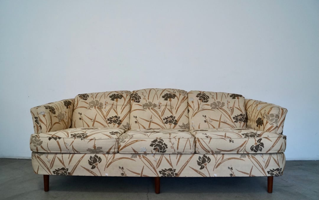 Midcentury Modern 1960's Sofa by Flexsteel Cyclic Furniture