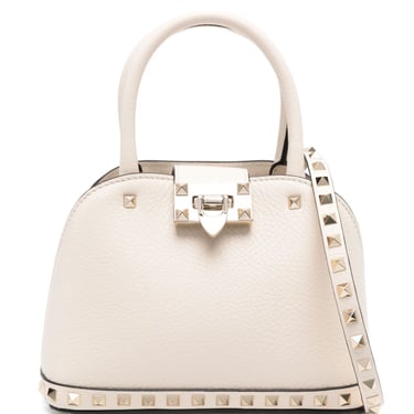 Valentino Garavani Women Small Leather Rockstud Handbag