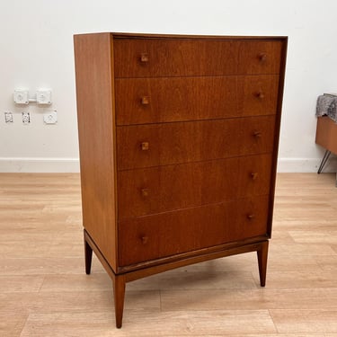 Mid Century Tall boy Dresser 