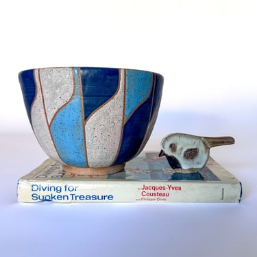 Waves of Blue: Bowl