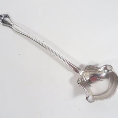 Vintage Sterling Silver Small Ladle - Small Sterling Silver Sauce Ladle Sugar Spoon 